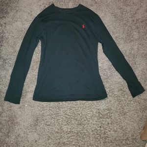 black long sleeve RL Polo shirt